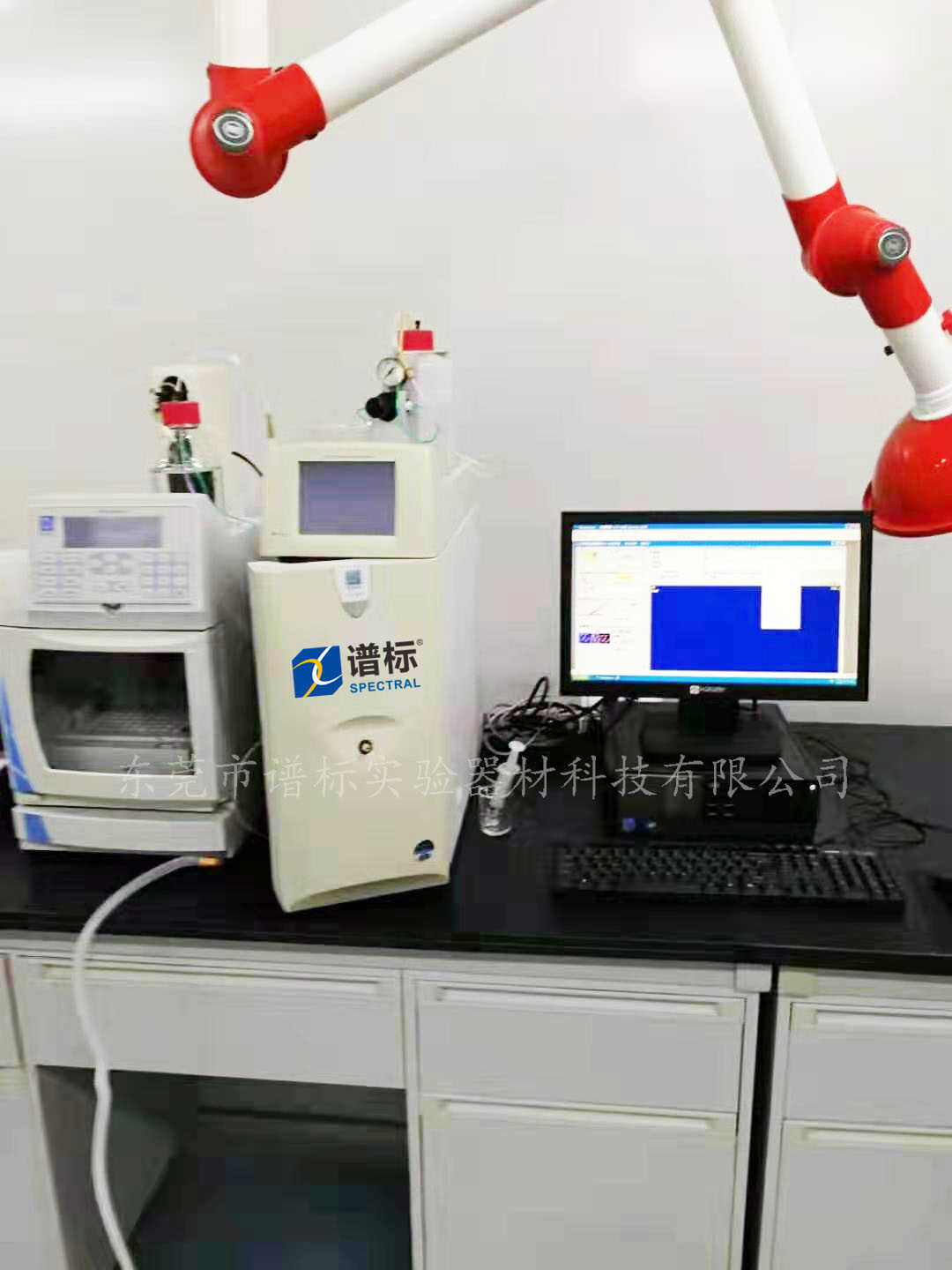 湖北某大型食品檢測公司購買我司二手離子色譜儀ICS1500+自動進樣器＋噴淋裝置